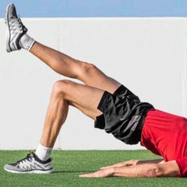 Single Leg Bridge by Allan B. Exercise Howto Skimble