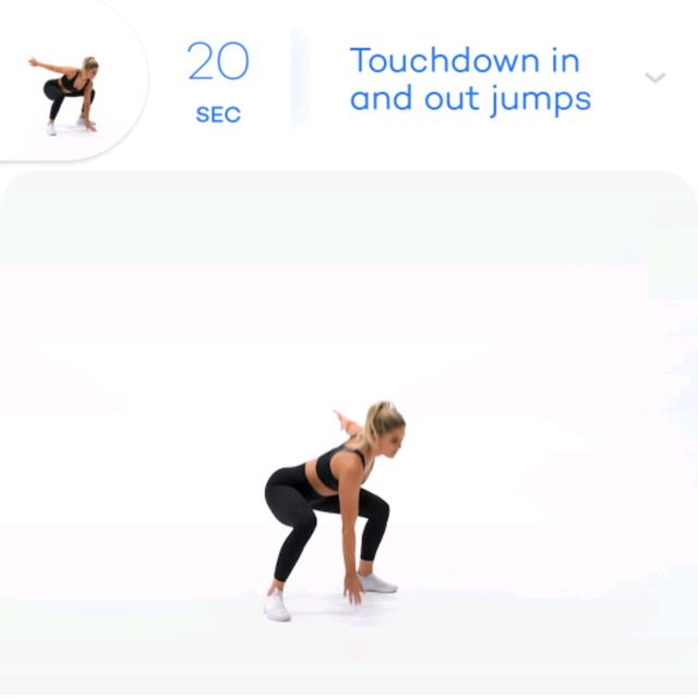 Touch Down Jumps by Manuela B. Exercise Howto Skimble