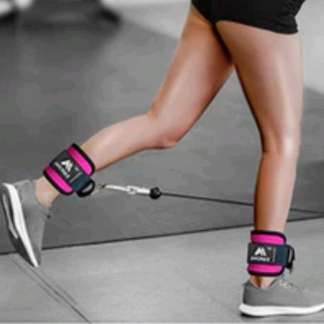 Prepare Band Ankle Straps And Low Anchored Band by Frank R. Exercise