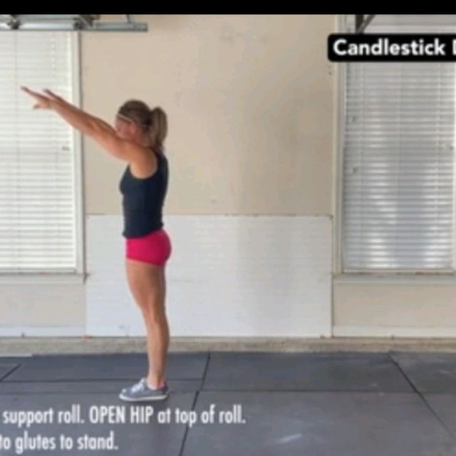Candlestick Deck Squat by Alex 🌊. Exercise Howto Skimble