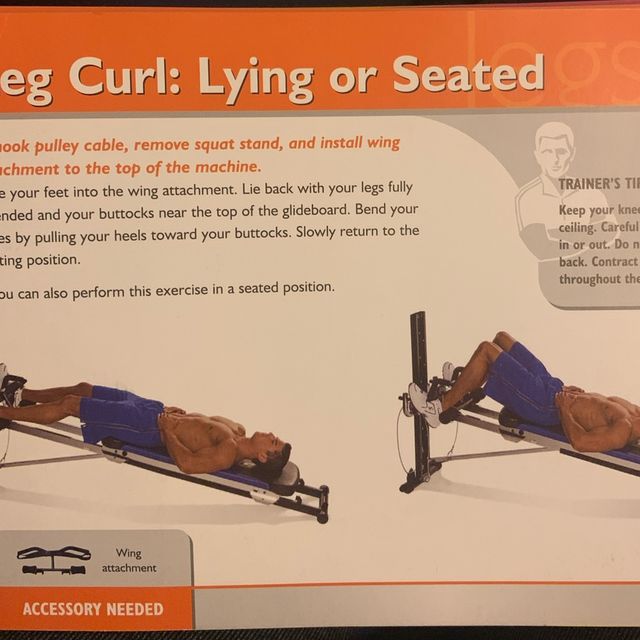 Legs Curl by Martin Gilbert Exercise Howto Skimble