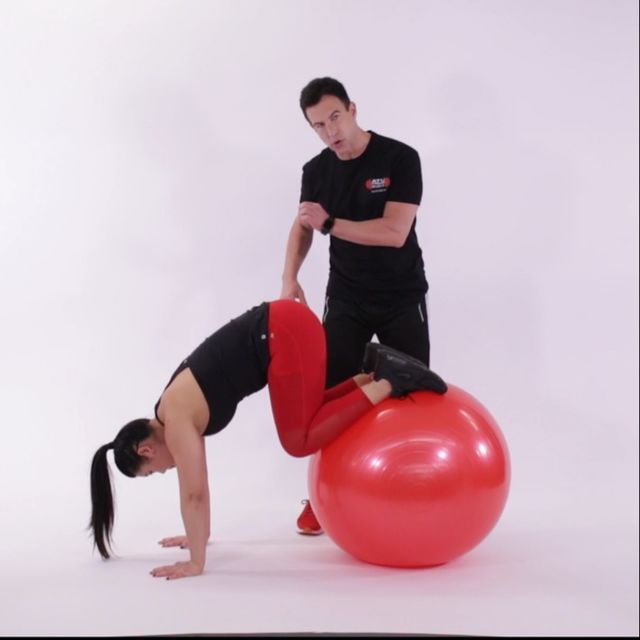 Zim Ball Crunches by Vera Maxakova Exercise Howto Skimble