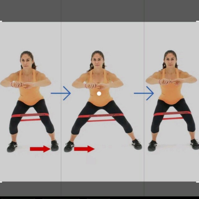 Lateral Band Walk by Karen L. - Exercise How-to - Skimble