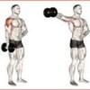 One Arm Lateral Raise Right