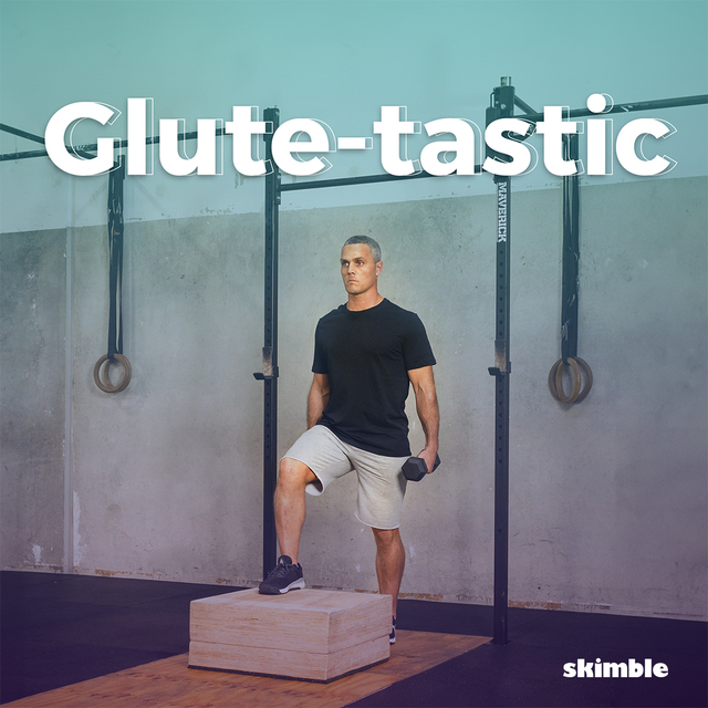 근육질 엉덩이 - Moderate Workout - Skimble Workout Trainer