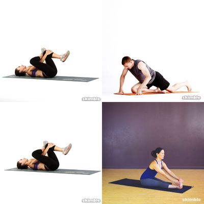 stretching