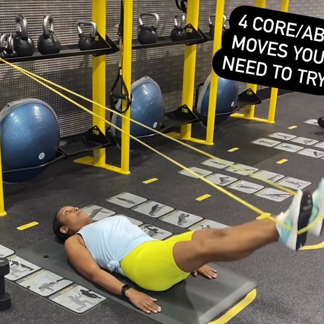 Resistance Band Leg Lifts by Deanna B. Exercise Howto Skimble