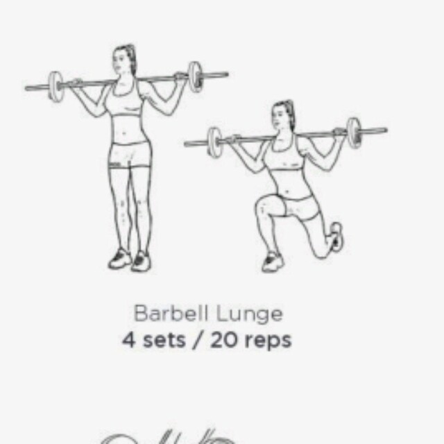 Barbell Lunge By Caroline Wambani Exercise How to Skimble barbell-lunge-by-caroline-wambani-exercise-how-to-skimble