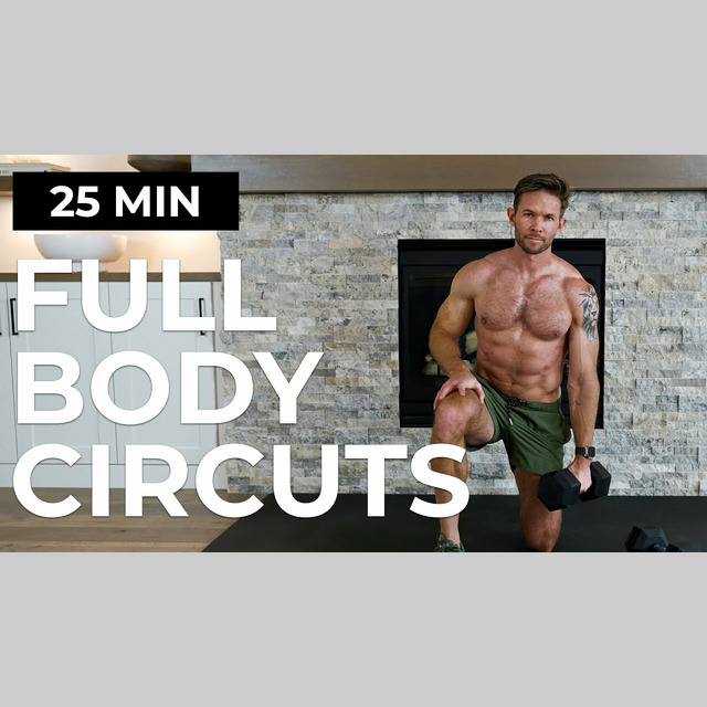 25 Min Full Body Dumbbell Workout at Home [Build Strength, Burn Fat ...