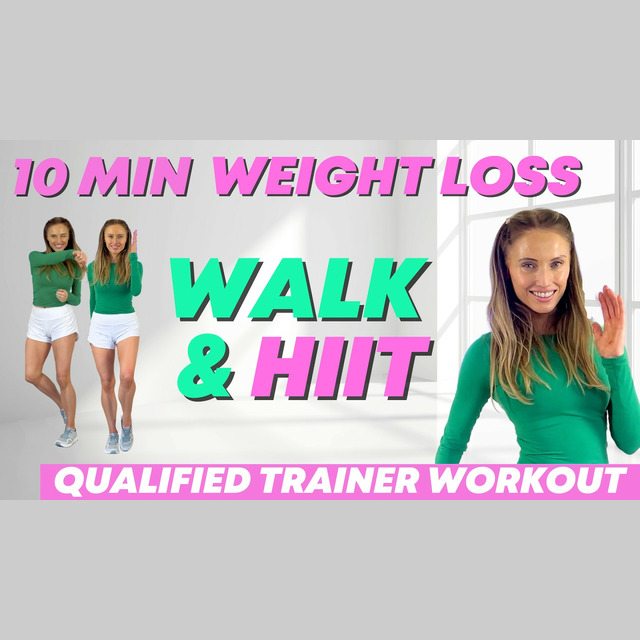 Walk at Home 🔥 Walking Exercise for Weight Loss 🔥 10 Minute Walking