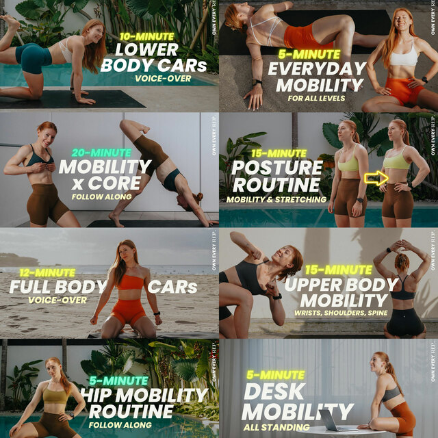 Mobility Challenge - Best Workout Program - Skimble Workout Trainer