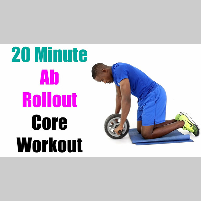 20 Minute Ab Rollout Core Workout/ Intermediate Ab Workout at Home ...