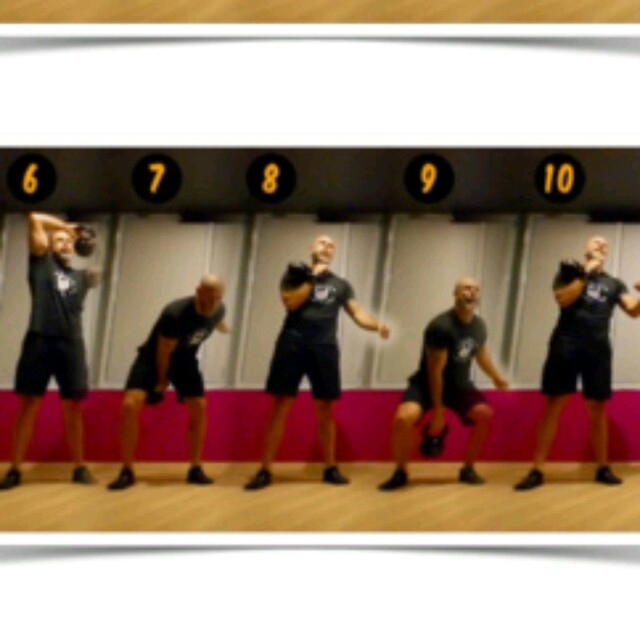 Sequence of the Ribbons into Alternating Hang Clean and Press by Xexu L ...