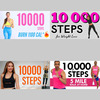 10,000 STEPS (ONLY)⭐️⭐️⭐️