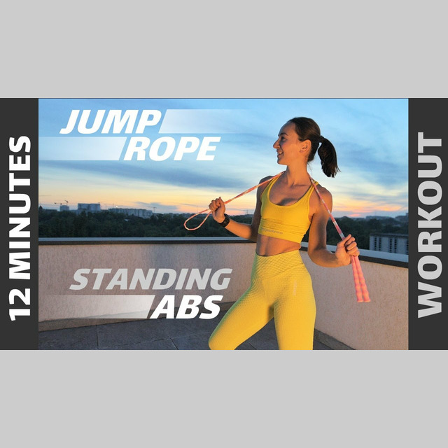 Abs Exercise Rope JUMP ROPE and STANDING ABS Workout - Free Ab & Core Workout - Skimble