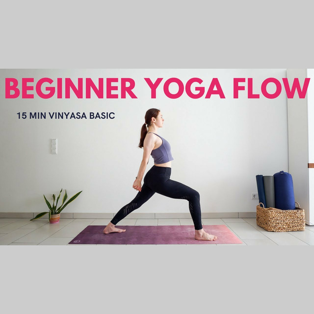 15 min Beginner Yoga Flow | Full Body Vinyasa Yoga - Free Yoga Workout ...