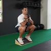 Goblet Squat On Incline