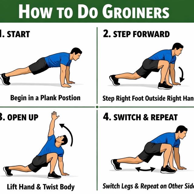 Groiners by Gabi Wolosik - Exercise How-to - Skimble