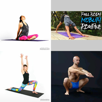 stretching