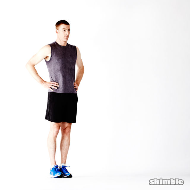 Deep Lunges Exercise Howto Skimble Workout Trainer