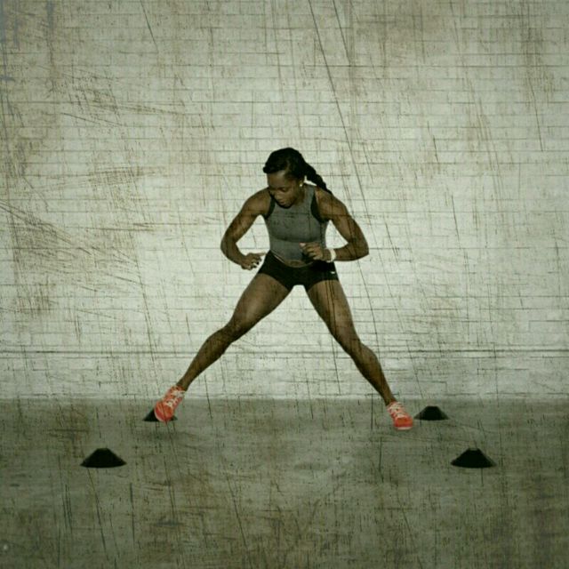 4 Cone Hops Exercise Howto Workout Trainer by Skimble