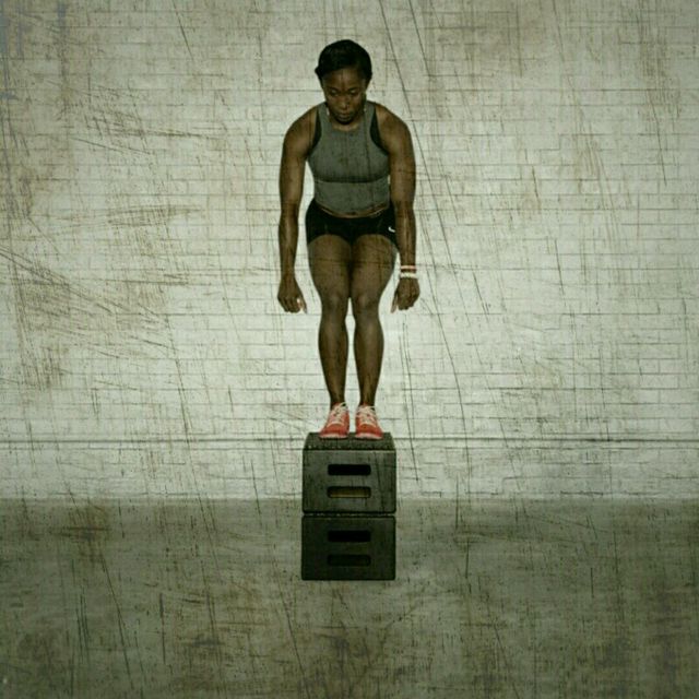 Blasty Box Jumper Exercise Howto Workout Trainer by Skimble