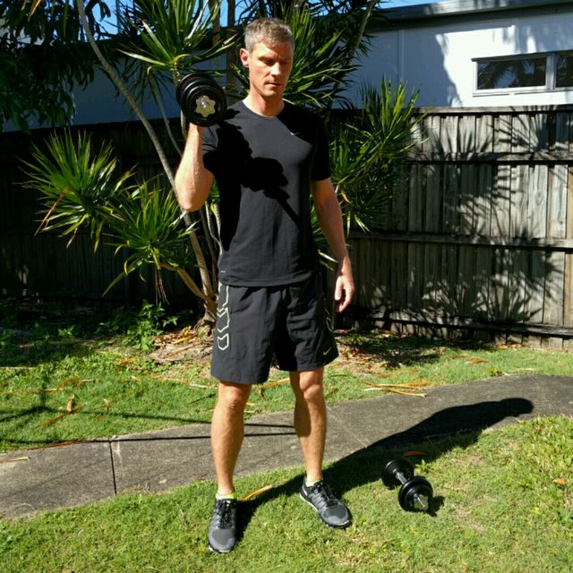 Your Touch Press by Kim H. Exercise Howto Skimble