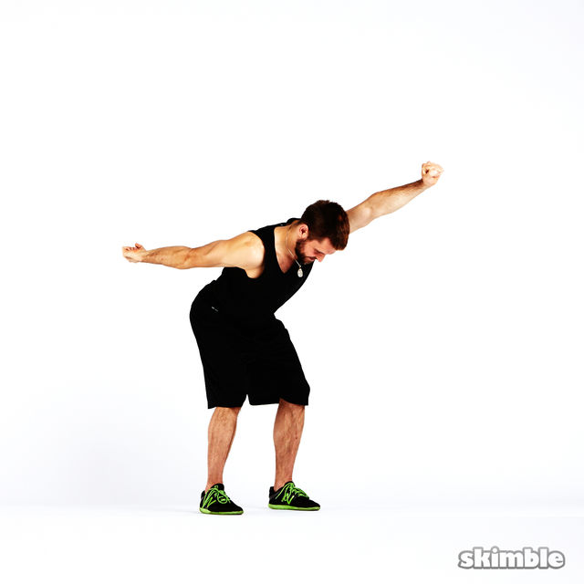 Boxer Fist Reaches Exercise Howto Workout Trainer by Skimble