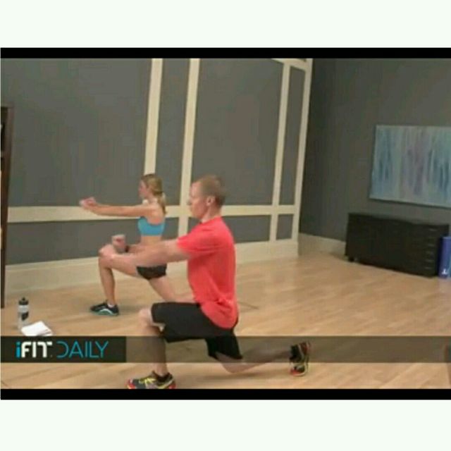 Round The Clock Lunges Version 2 Exercise Howto Workout Trainer by