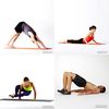 stretching and yoga