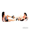 V-Sit with Foot Press