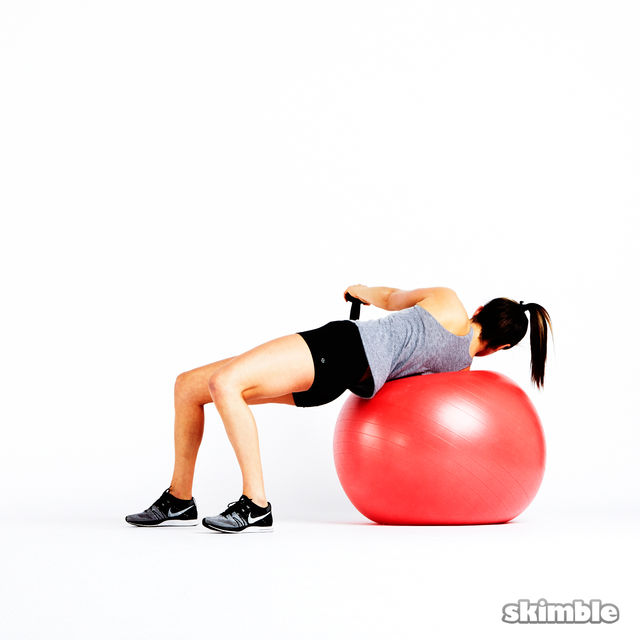 Ball Torso Rotations Exercise Howto Workout Trainer by Skimble