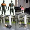building muscle gym
