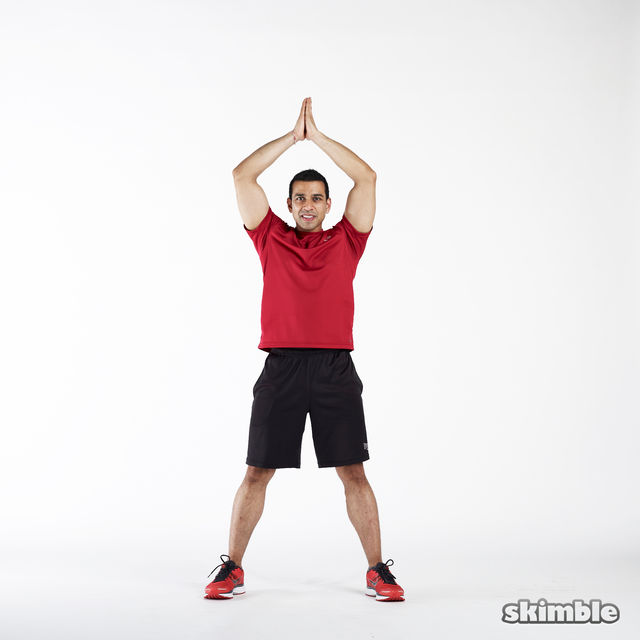 The Namaste Groove Exercise Howto Skimble Workout Trainer