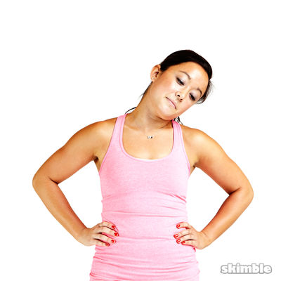 Left Lateral Neck Stretch