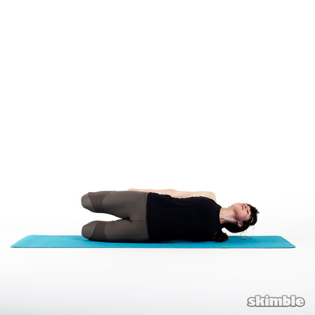 Sideways Bow Pose Exercise Howto Skimble Workout Trainer