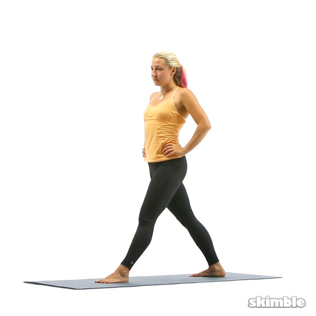 Toppling Tree izquierda - Ejercicio Cómo hacerlo - Skimble