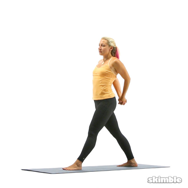 Toppling Tree izquierda - Ejercicio Cómo hacerlo - Skimble