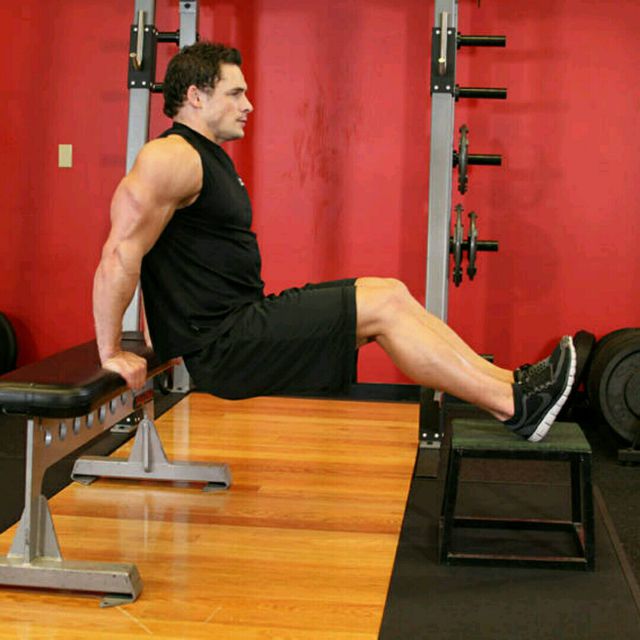 Bench Dip by Craig C. Exercise Howto Skimble Workout Trainer