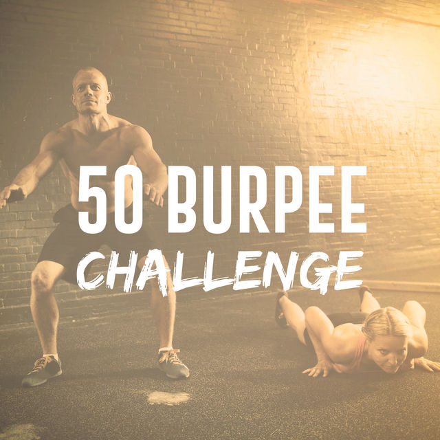 50 Burpee Challenge Moderate Bodyweight Workout Program Skimble
