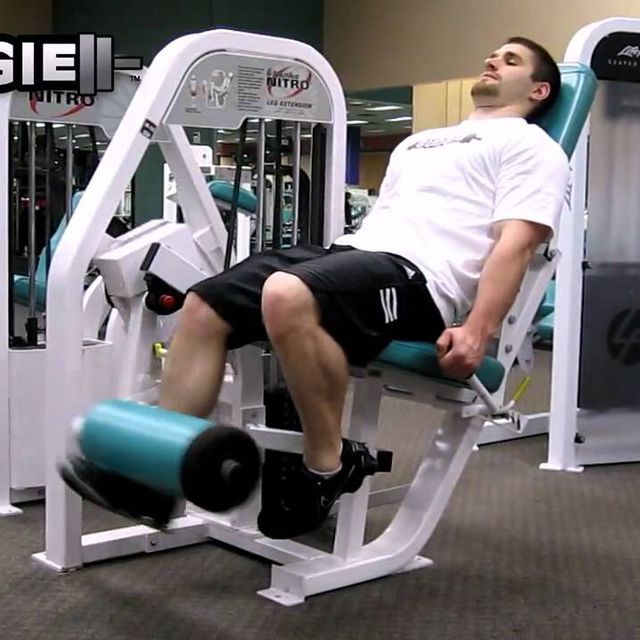Isolated Leg Extension by K K. Exercise Howto Skimble