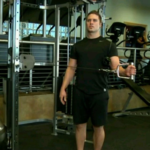 External Rotation With Cable by Frank Partida - Exercise How-to - Skimble
