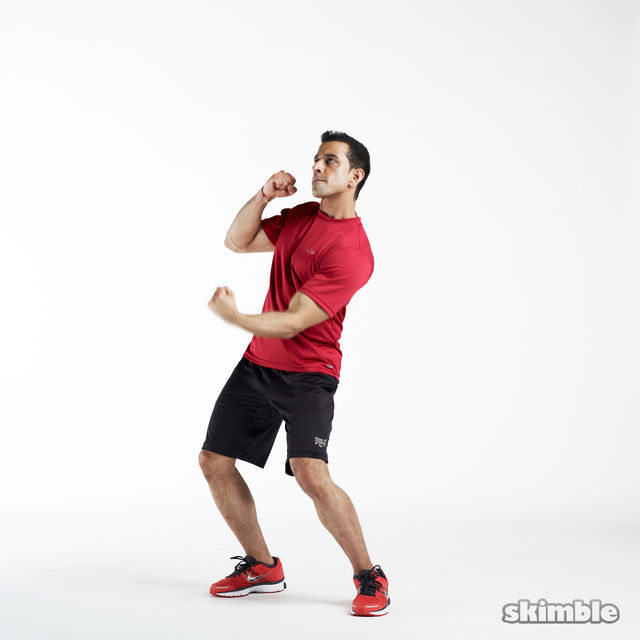 Upper Cuts Exercise Howto Workout Trainer by Skimble