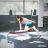 Kneeling Left Tricep Kickbacks
