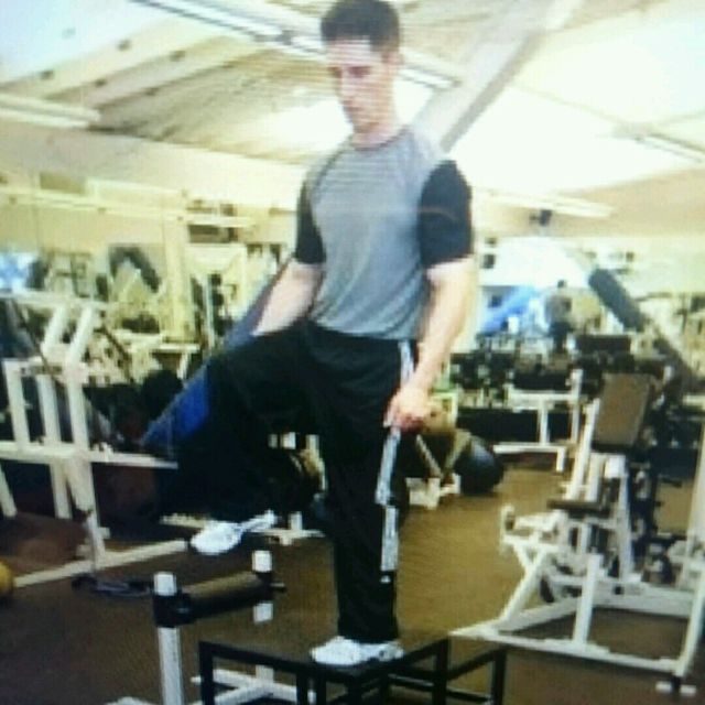 Crossover Step Ups by Tony S. Exercise Howto Skimble