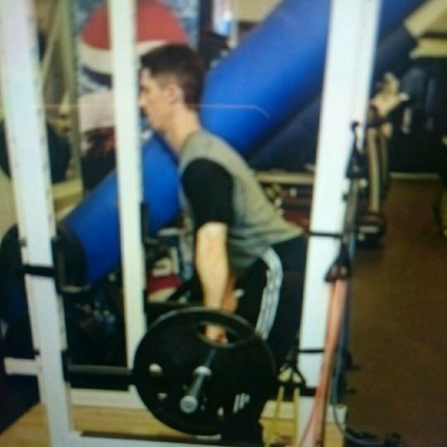 Standing Barbell Row by Tony S. Exercise Howto Skimble