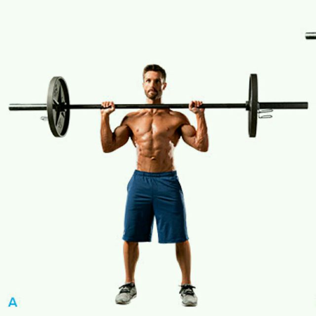 Dumbell/Barbell Shoulder Press by Dane Mc Exercise Howto Skimble