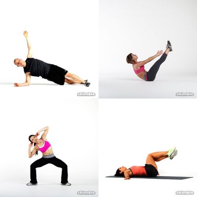 Core + back + belly