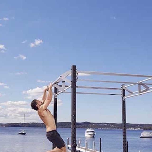 Muscle Up Jump Bar by Damien R. Exercise Howto Skimble