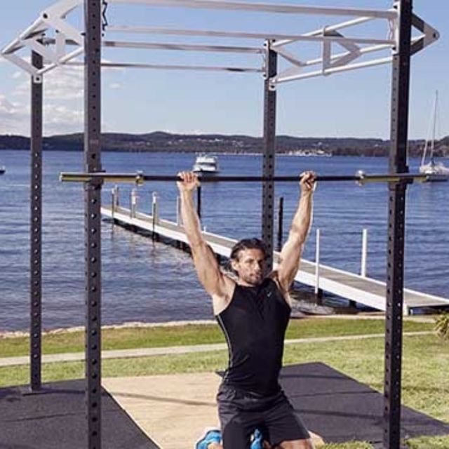 Jumping Muscle Up Exercise Howto Workout Trainer by Skimble